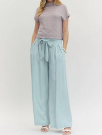 Entro - Megan Knit Mock Neck Pullover Top