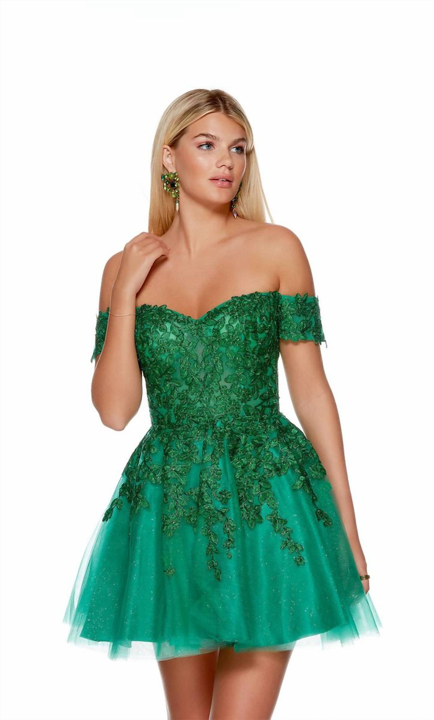 Ava Presley - Chiffon Beaded Dress