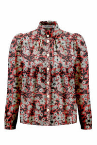 Alix Of Bohemia - Women's Artemis Scarlet Horizon Shirt
