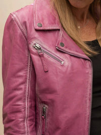 Mauritius - Christy Star Leather Jacket