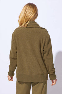 Escape By Habitat - Plush Fleece Fireside Snap Front Jacket