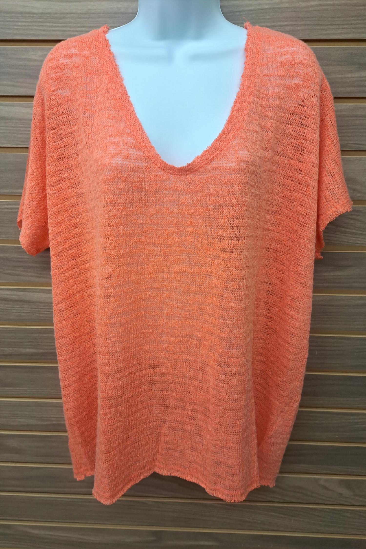 Mts - Women's Short Sleeved Thin Sweater