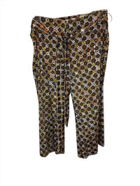 Central Falls Co. Women Circle Design Gaucho Trousers in multi - women's pants