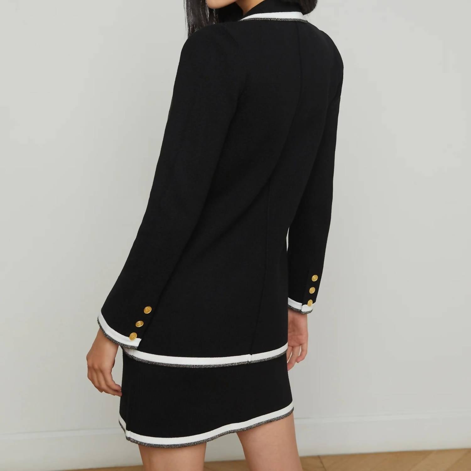 L'Agence - Kenji Oversized Knit Blazer