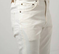 C.O.F. Studio M7 Tapered Jeans in ecru stone wash 1 - men's jeans - view 4
