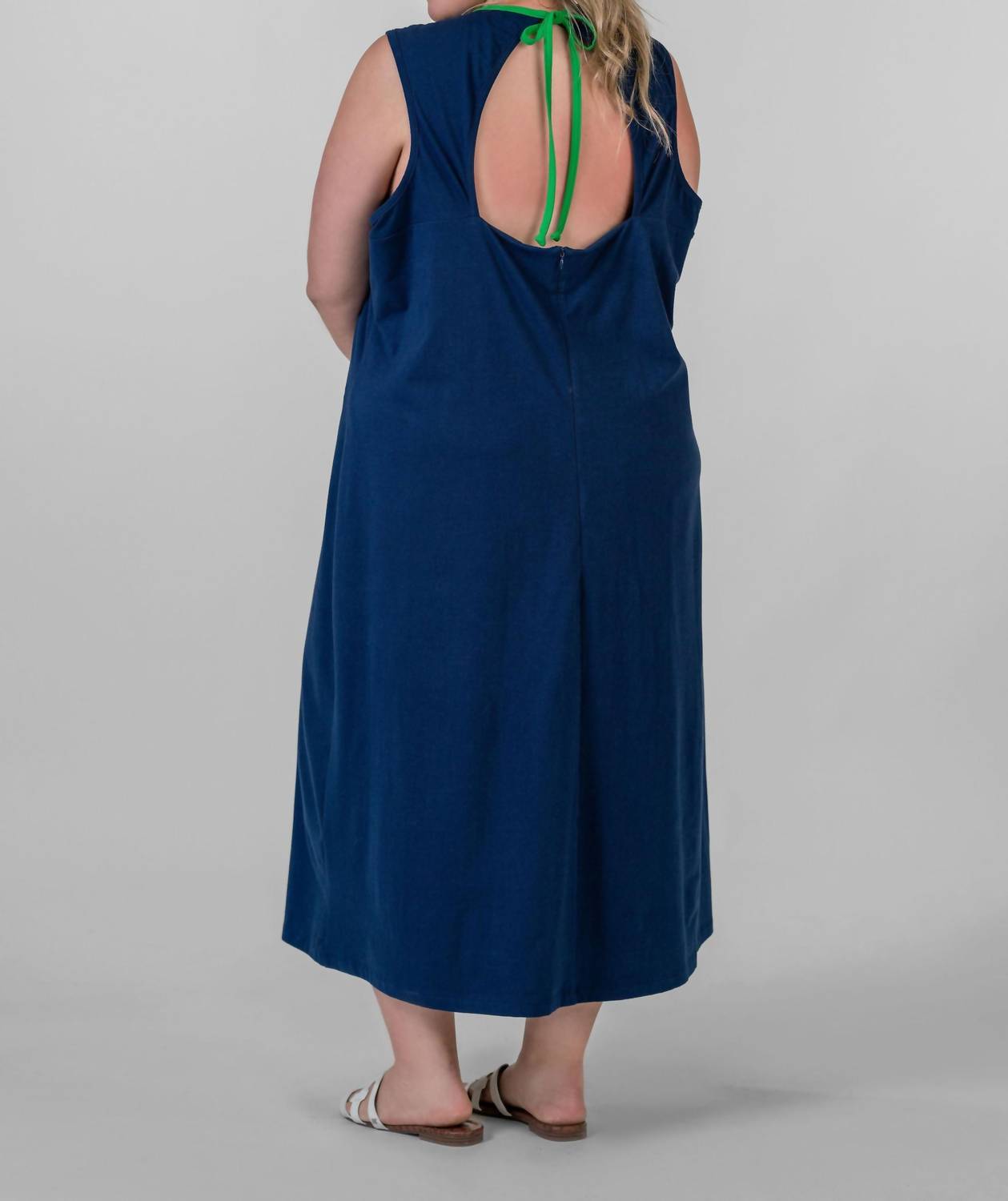 De Loreta - Tuta Sleeveless Maxi Dress - Plus