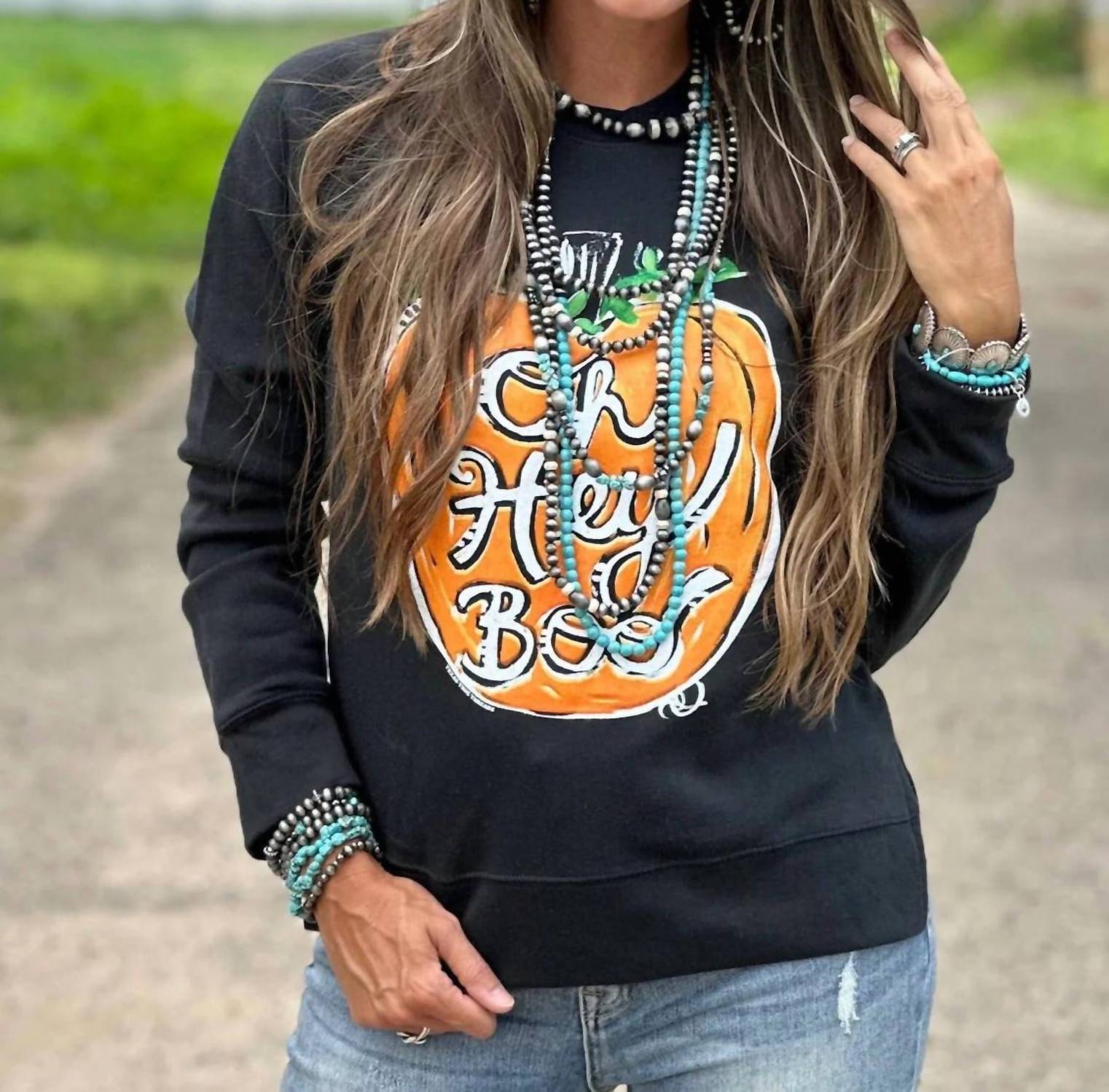Texas True Threads - Oh Hey Boo Sweatshirt