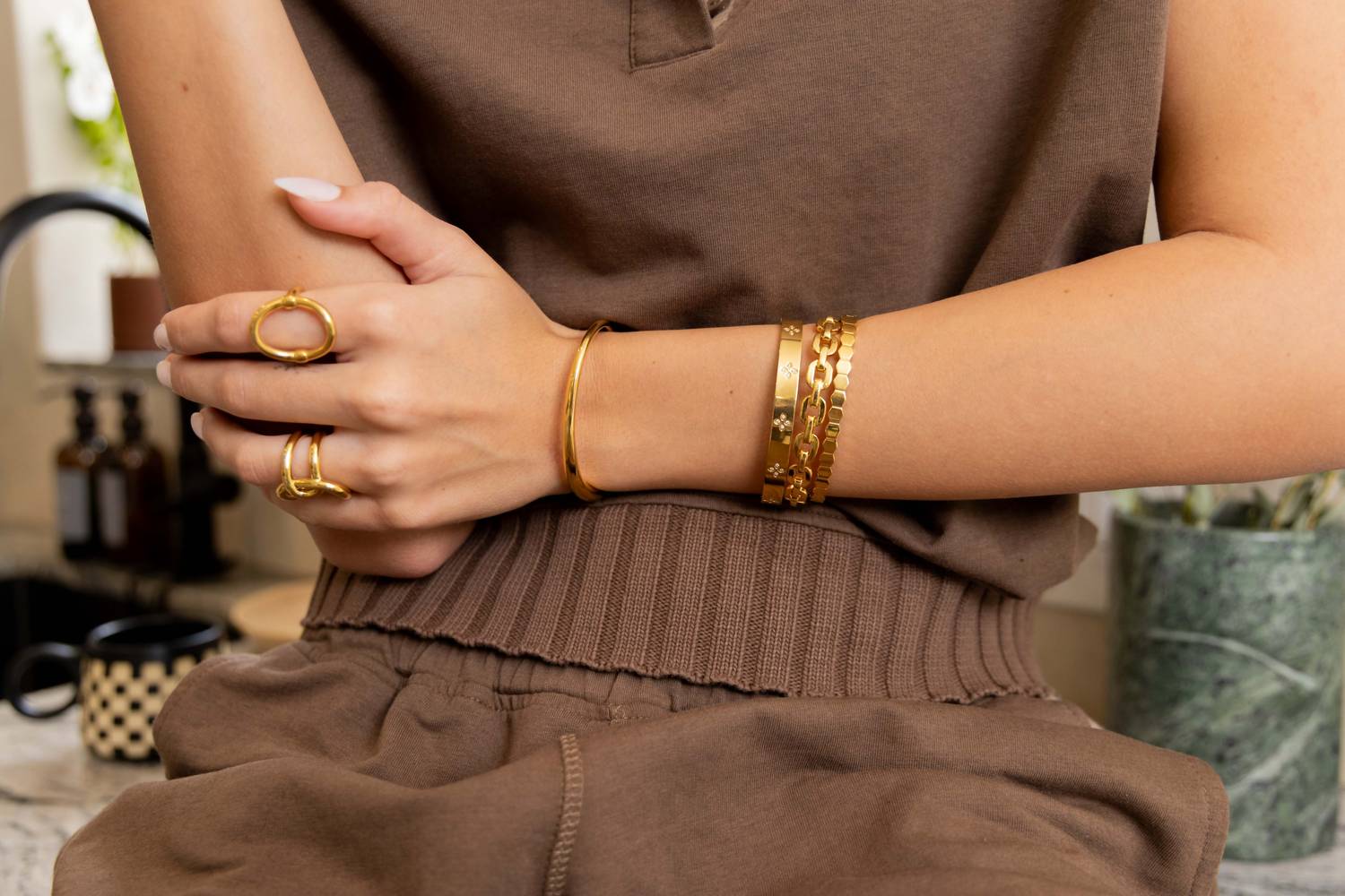Sahira Jewelry Design - Women's Kaye Link Bracelet