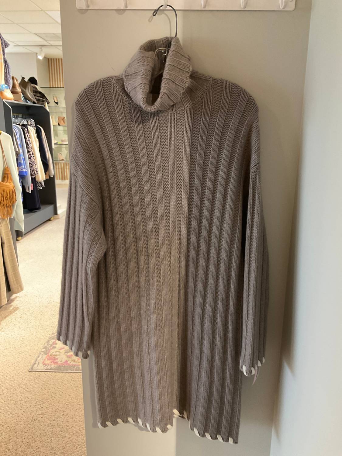 Naadam - Women's Turtleneck Sweater Dress