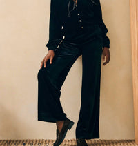 Faherty - Stretch Silk Genevieve Velvet Pant