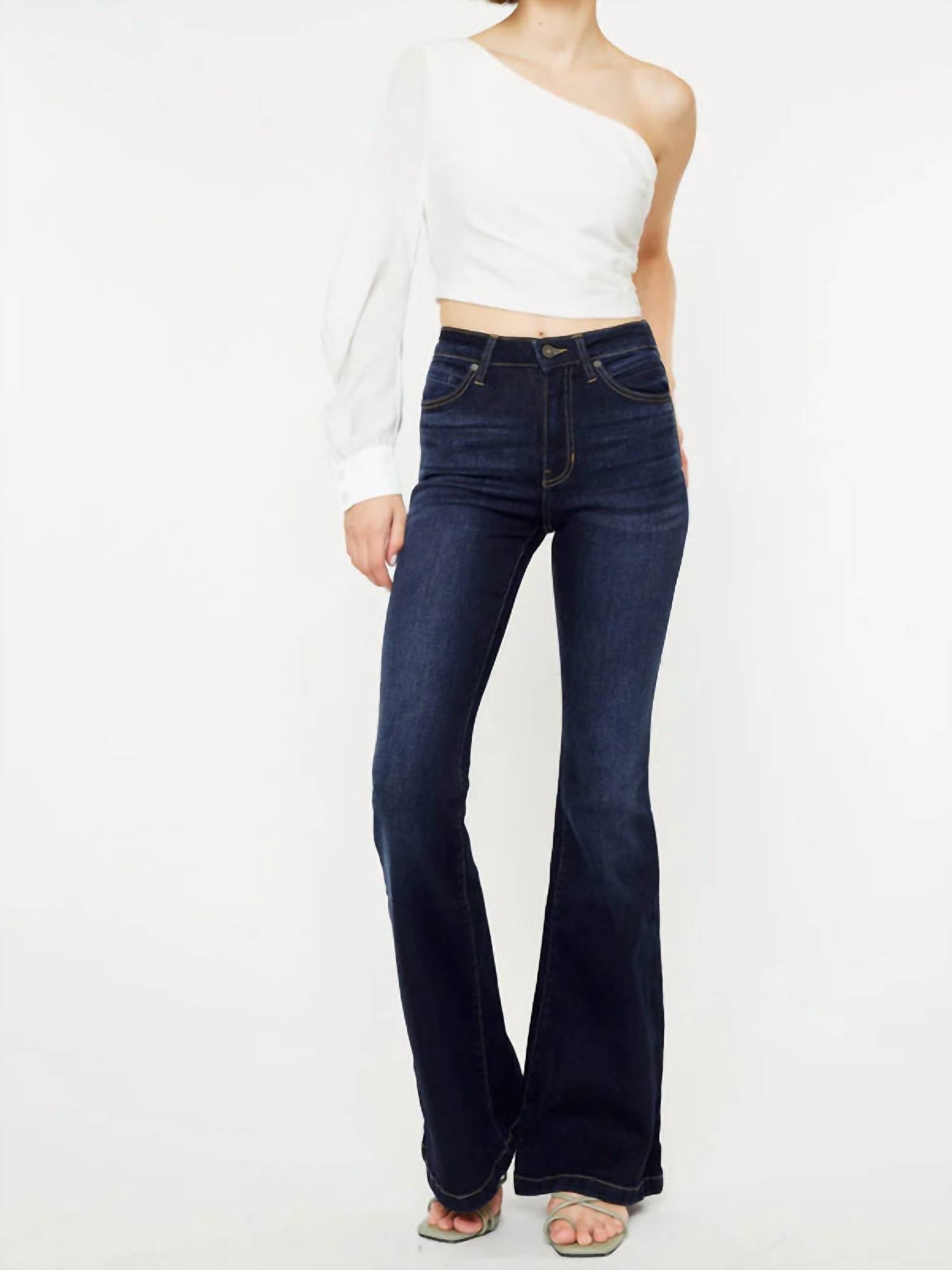 Kancan - Roel High Rise Super Flare Jeans