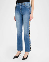 Simkhai - Amelia High Rise Straight Jeans