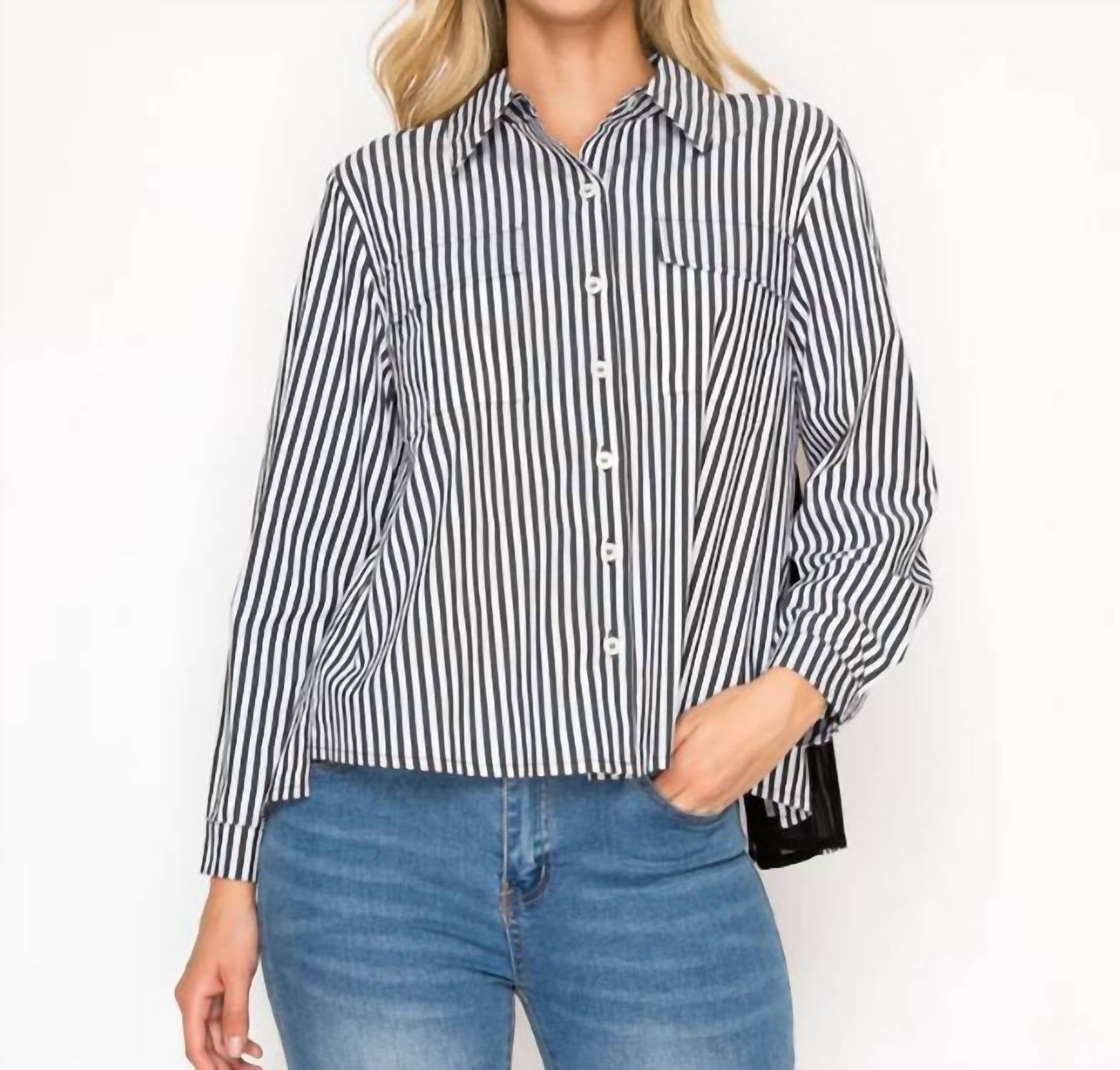 Joh - Jenn Shirt With Pleating Details