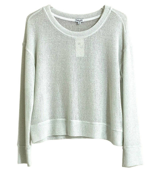 Splendid - Women's Lightweight Knit Long Sleeve Eggshell Sweater