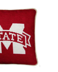 Smathers & Branson - Needlepoint Mississippi State Pillow