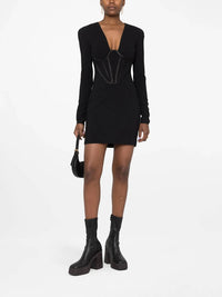 Versace - Corset-style Mini Dress