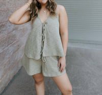 By Together - Hallie Halter Tie Top