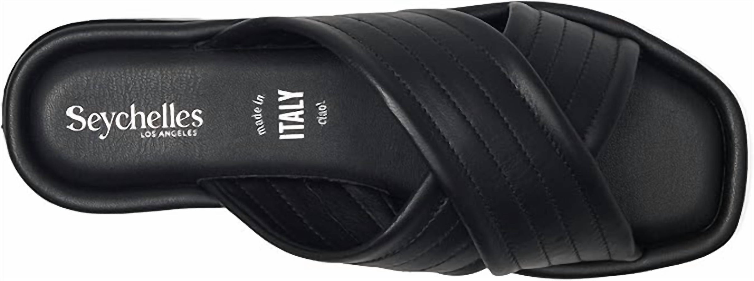 Seychelles WOMEN'S COURAGE SANDAL in black - women's sandal - detail view