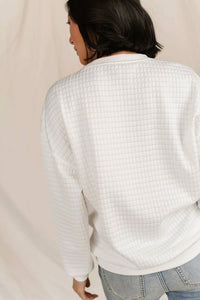 Ampersand Ave - Quilted Pullover Sweater