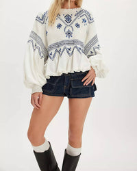 Free People - Holly Knit Top