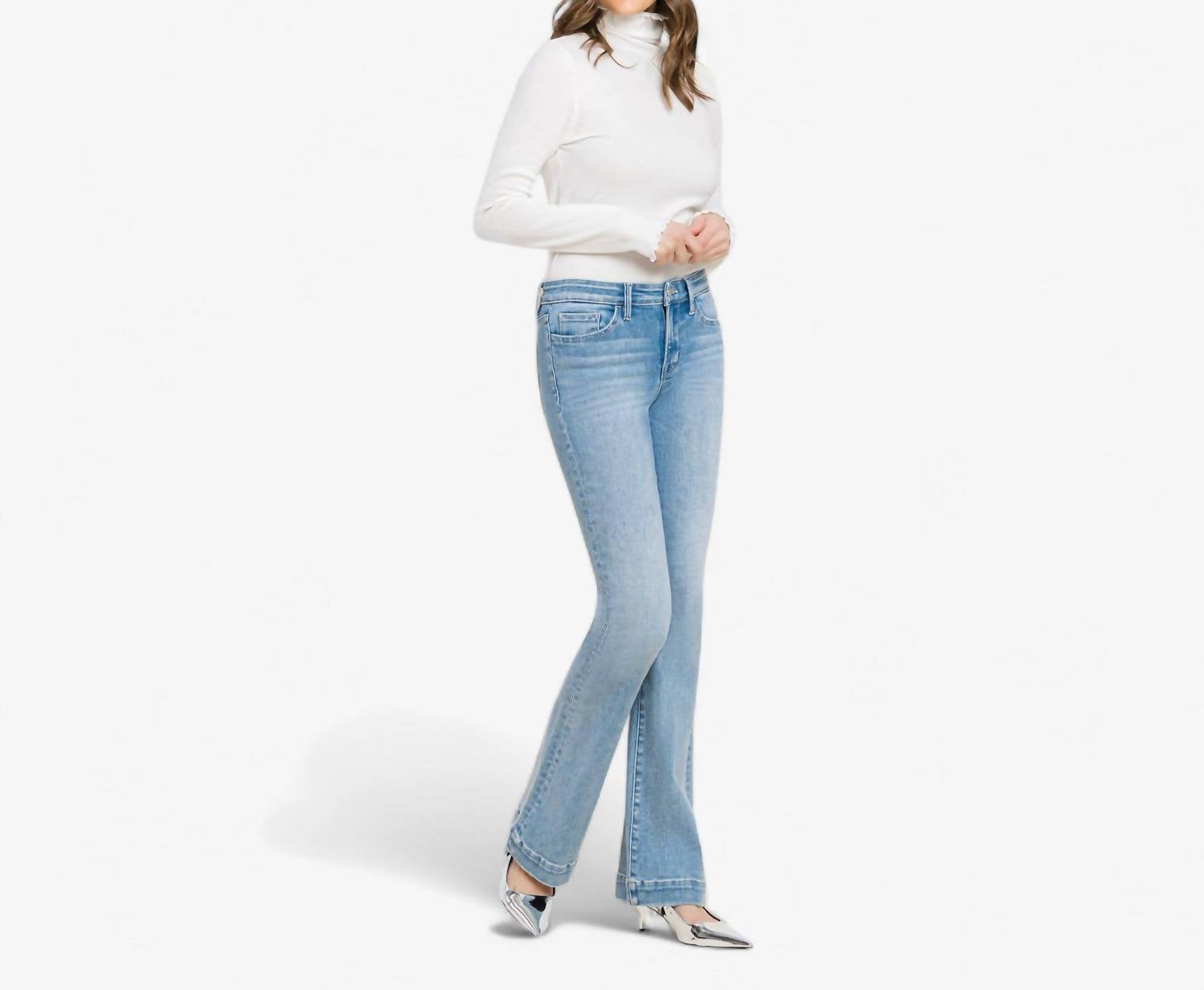 Hoity Toity - Mid Rise Bootcut Jean