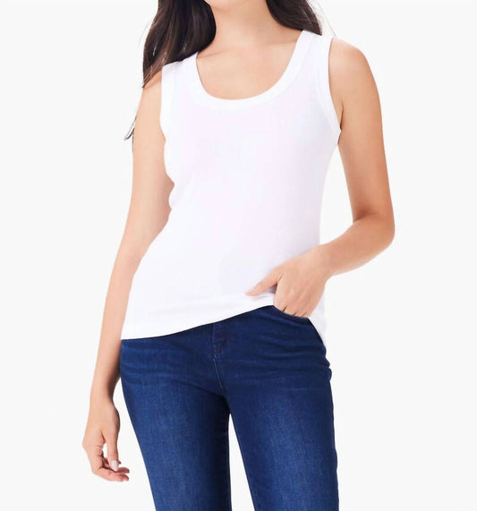 Nic + Zoe - Perfect Knit Rib Scoop Tank