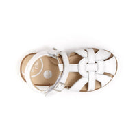 Stride Rite Little Kid's Summer Time Closed Sandal in white - kids' sandal - alternate view