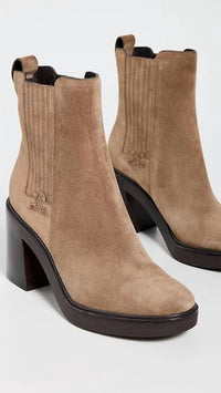 Tory Burch - Women's T Gore Heeled Ankle Boots