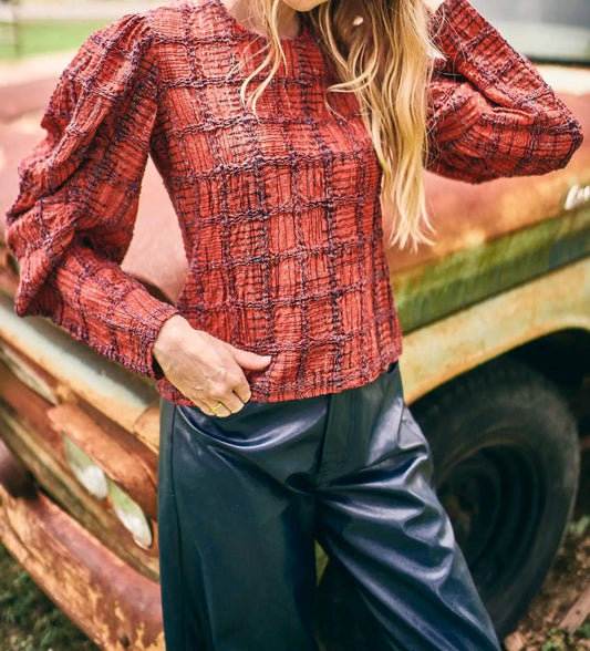 Hunter Bell - Natalie Long Sleeve Top