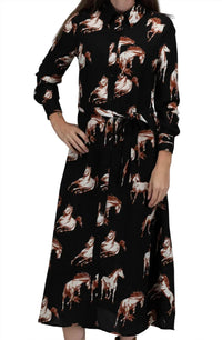 Cotton & Rye - Horse Print Dress