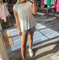 Hyfve - Cap Sleeve Oversized Tee