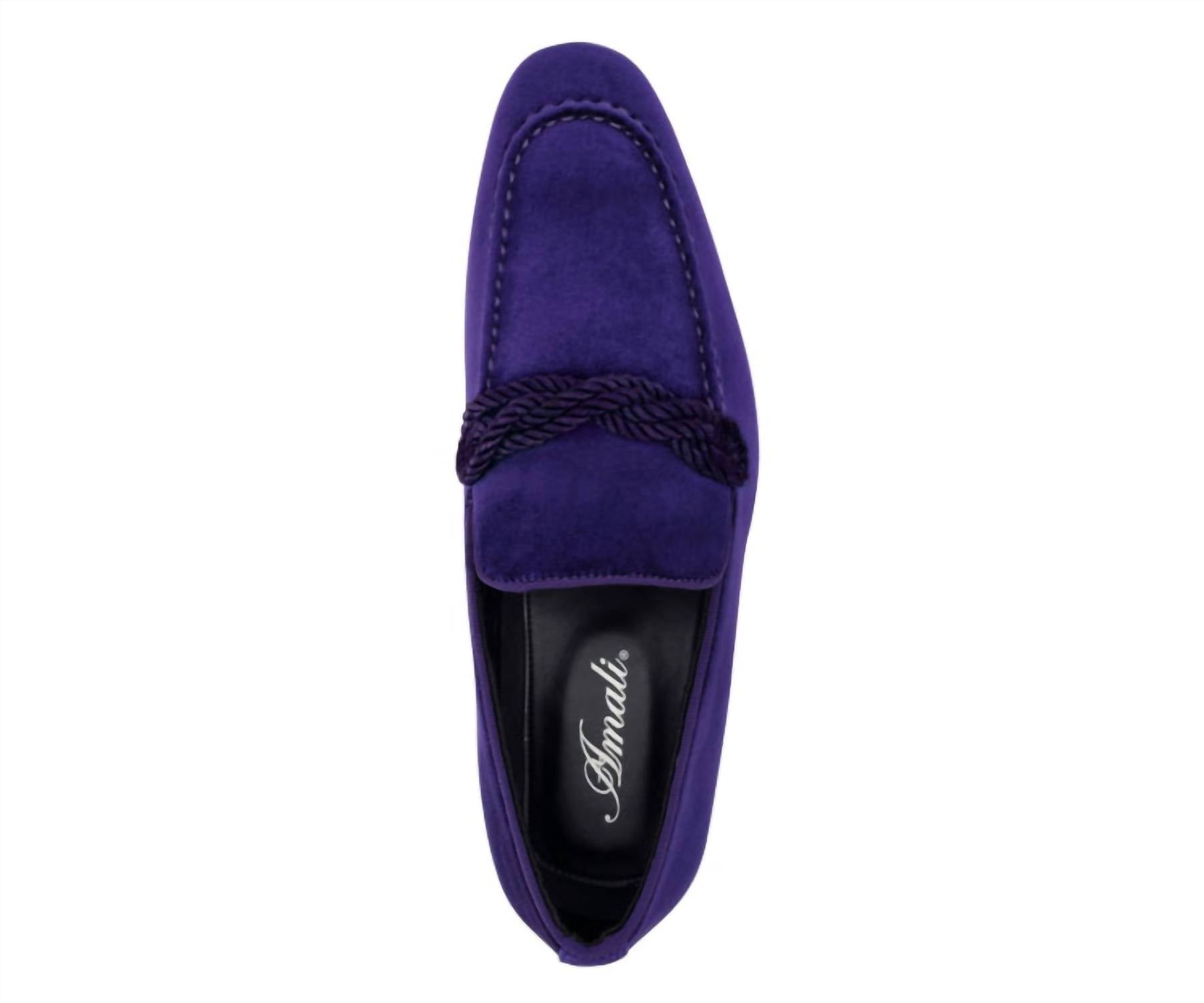 Amali Men's Essex Loafer in purple - men's loafer - view 4