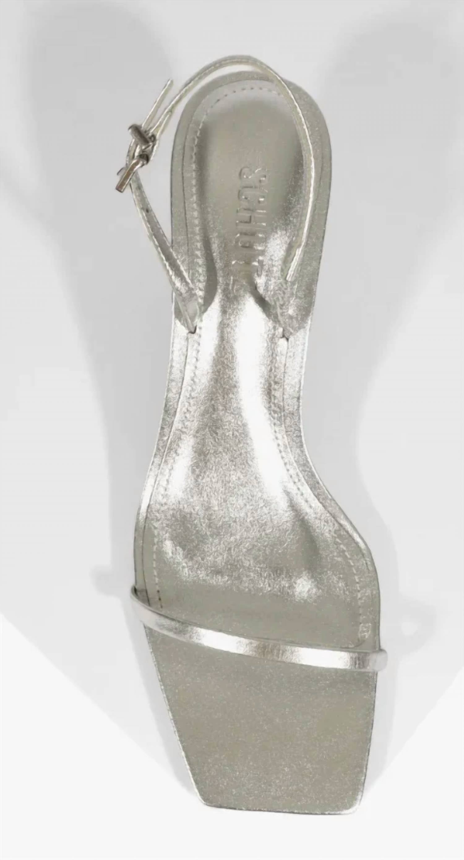 Schutz - Women's Judith Metallic Stilleto Heel Sandals