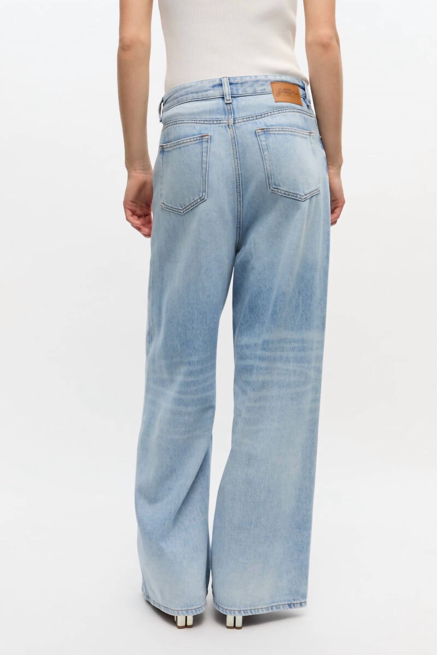 Ganni - Soft Rigid Denim Baggy Jeans