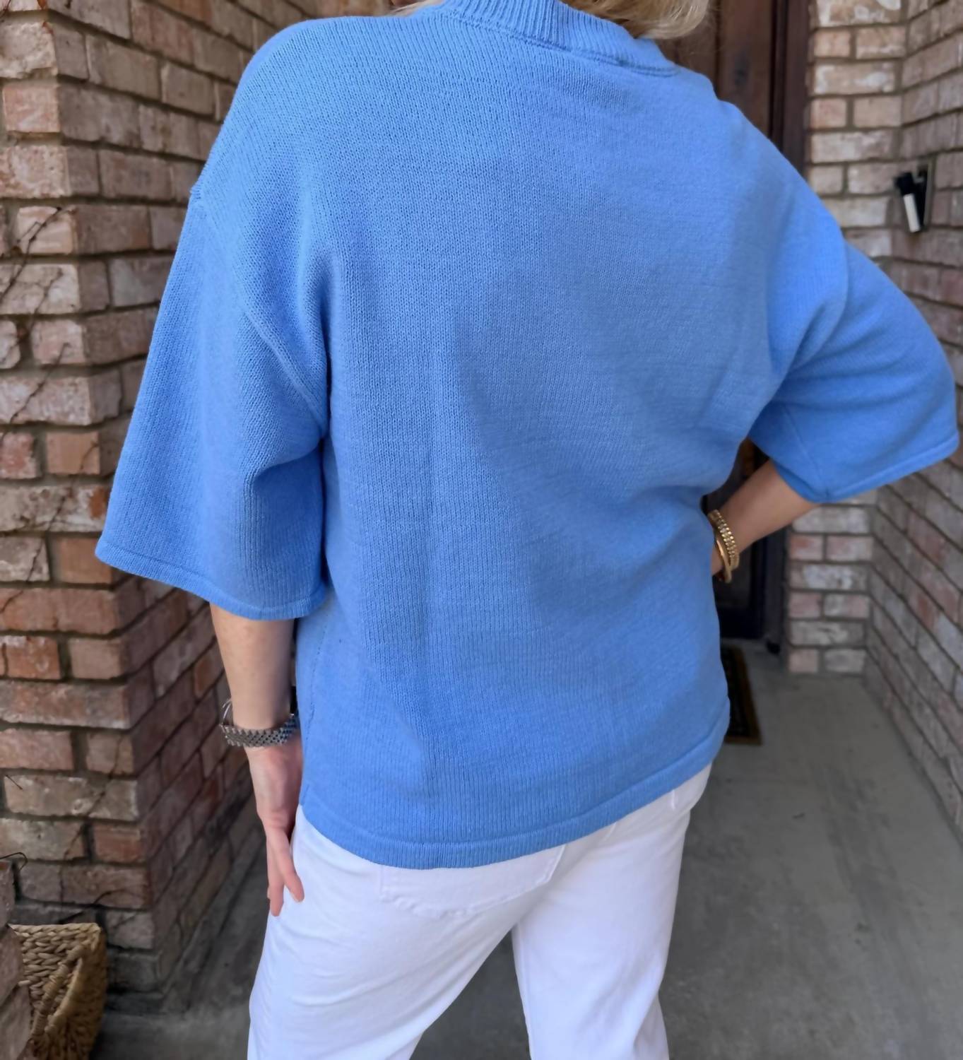 Entro - Short Sleeve Pullover Top