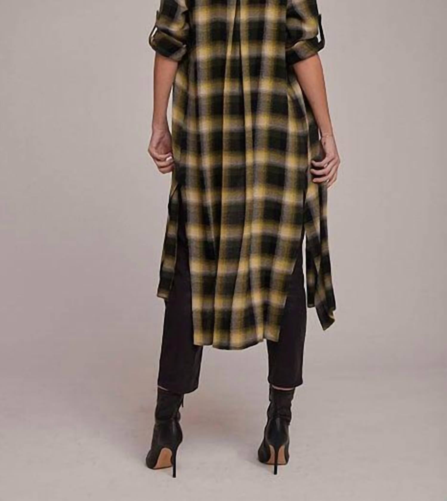 Bella Dahl - Rolled Sleeve Duster Dress