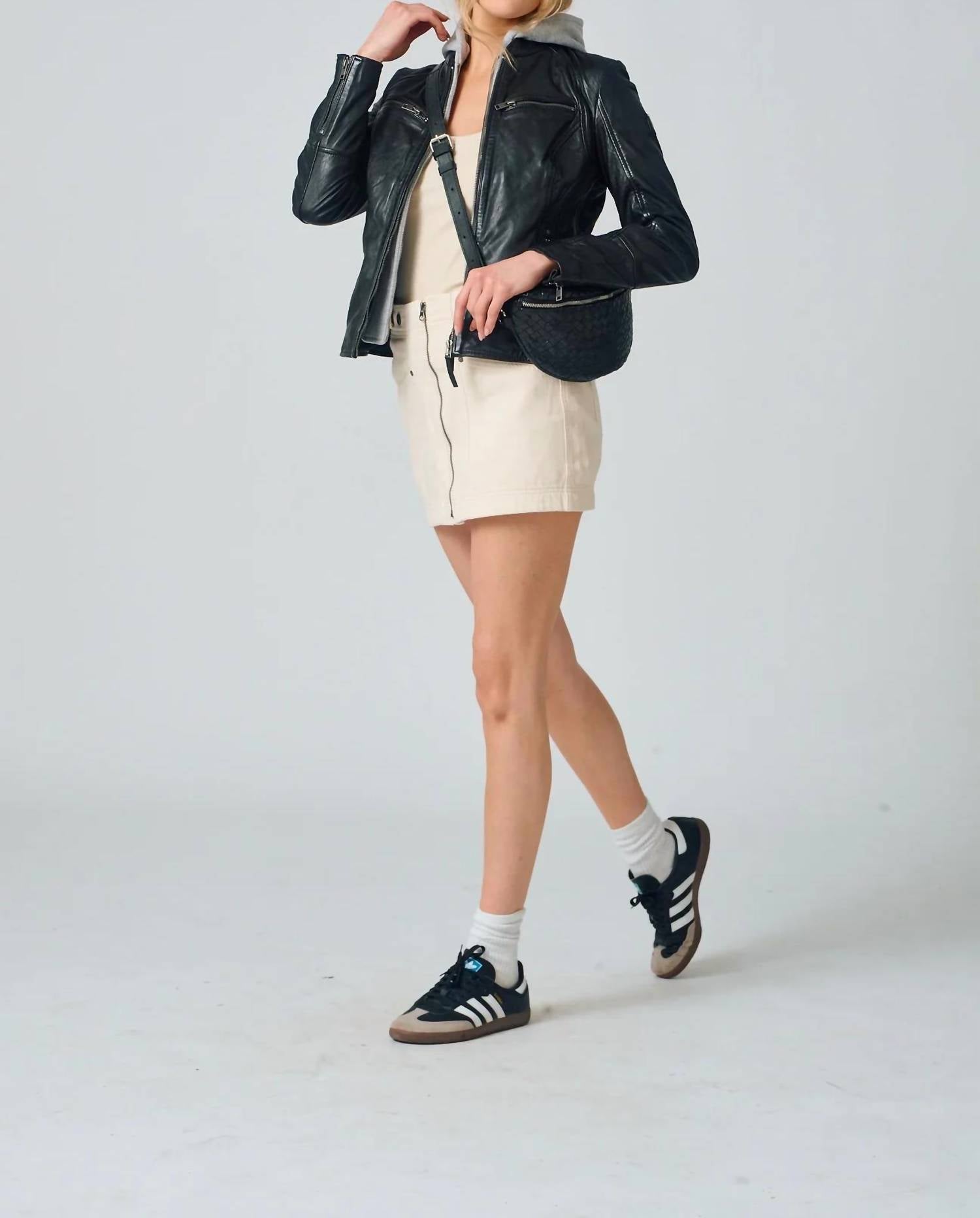 Mauritius - Nola Regular Fit Leather Jacket