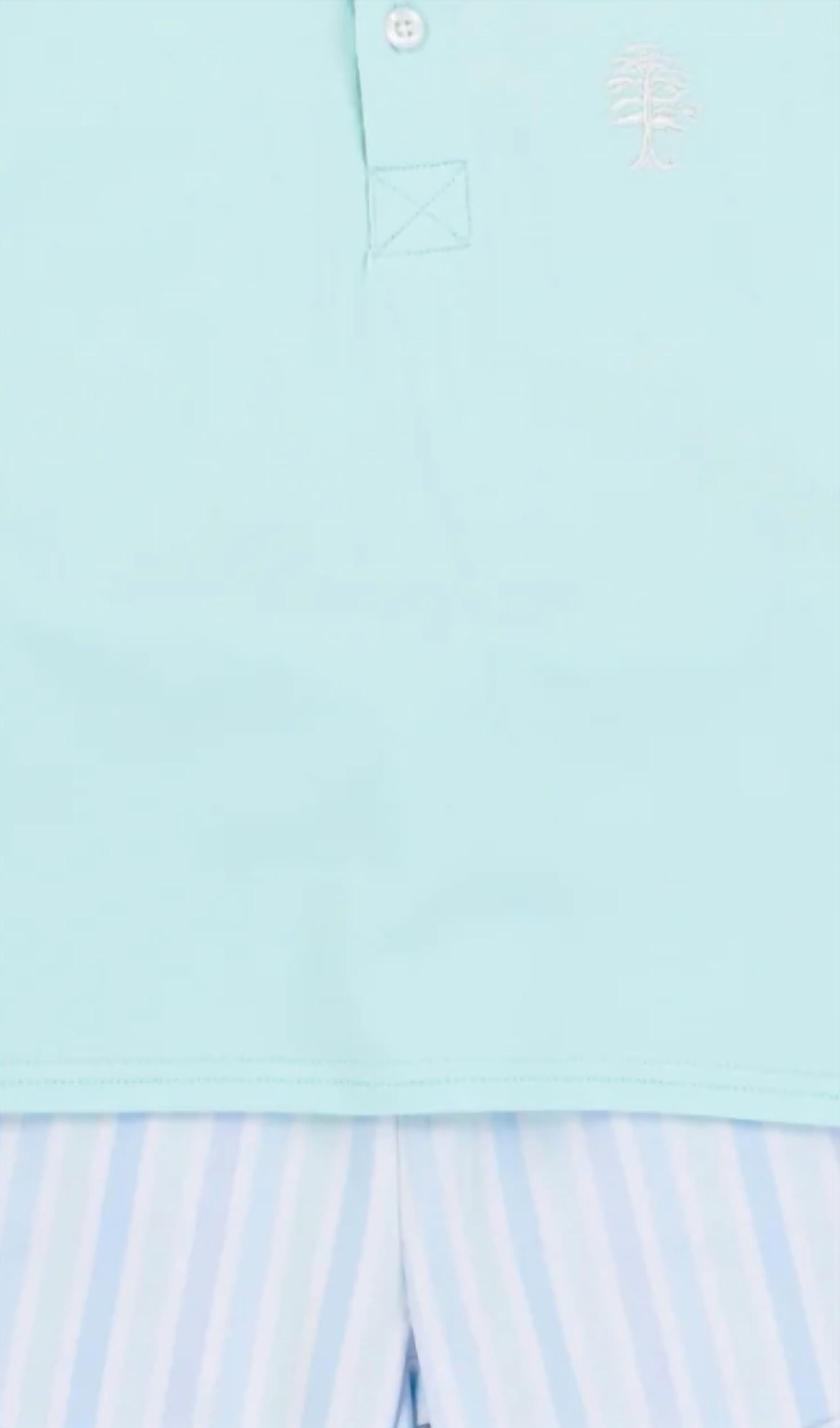 Cypress Row - Boys Seaside Stripe Porter Polo Set