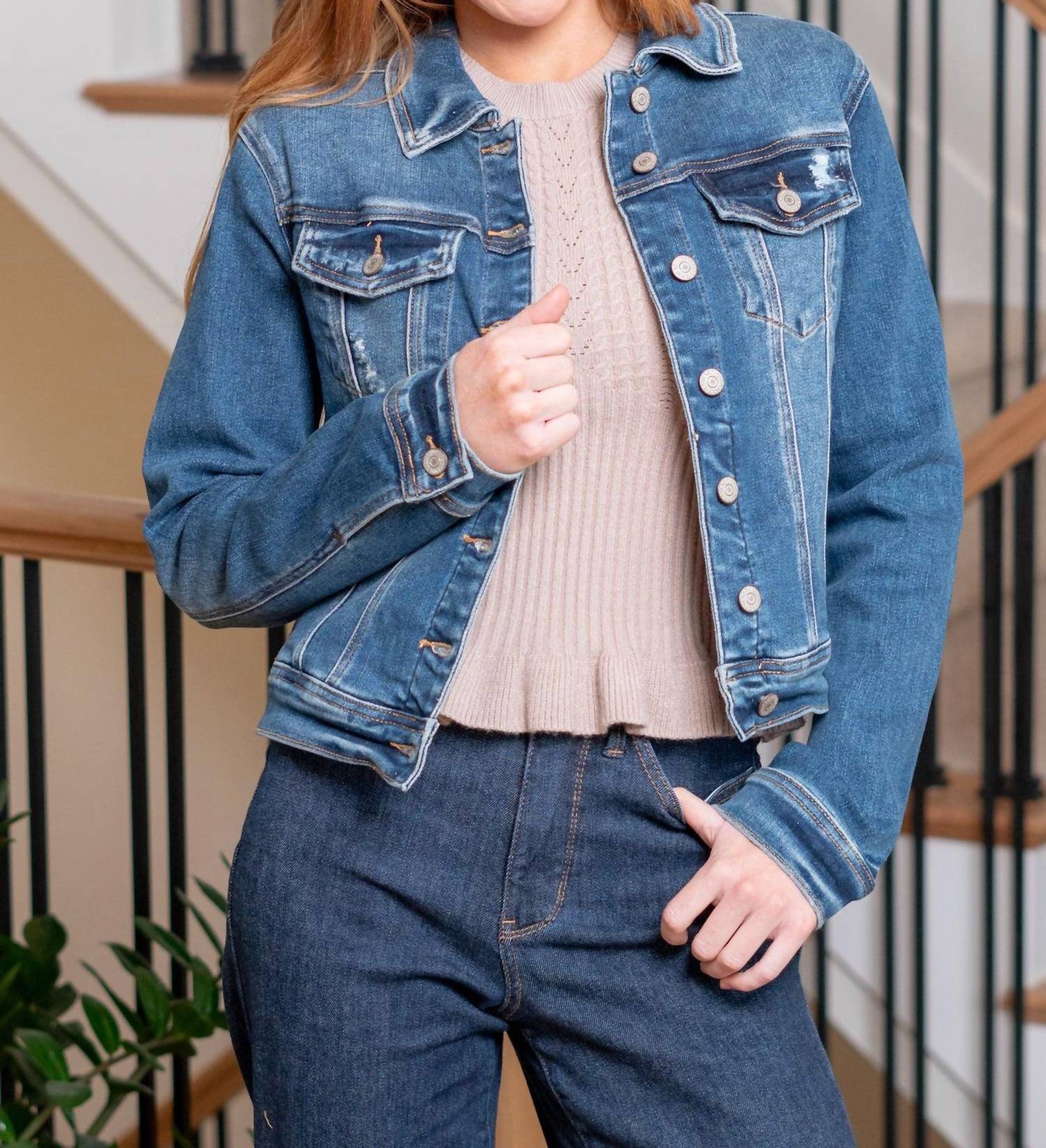 Judy Blue - Modern Mama Cropped Jacket