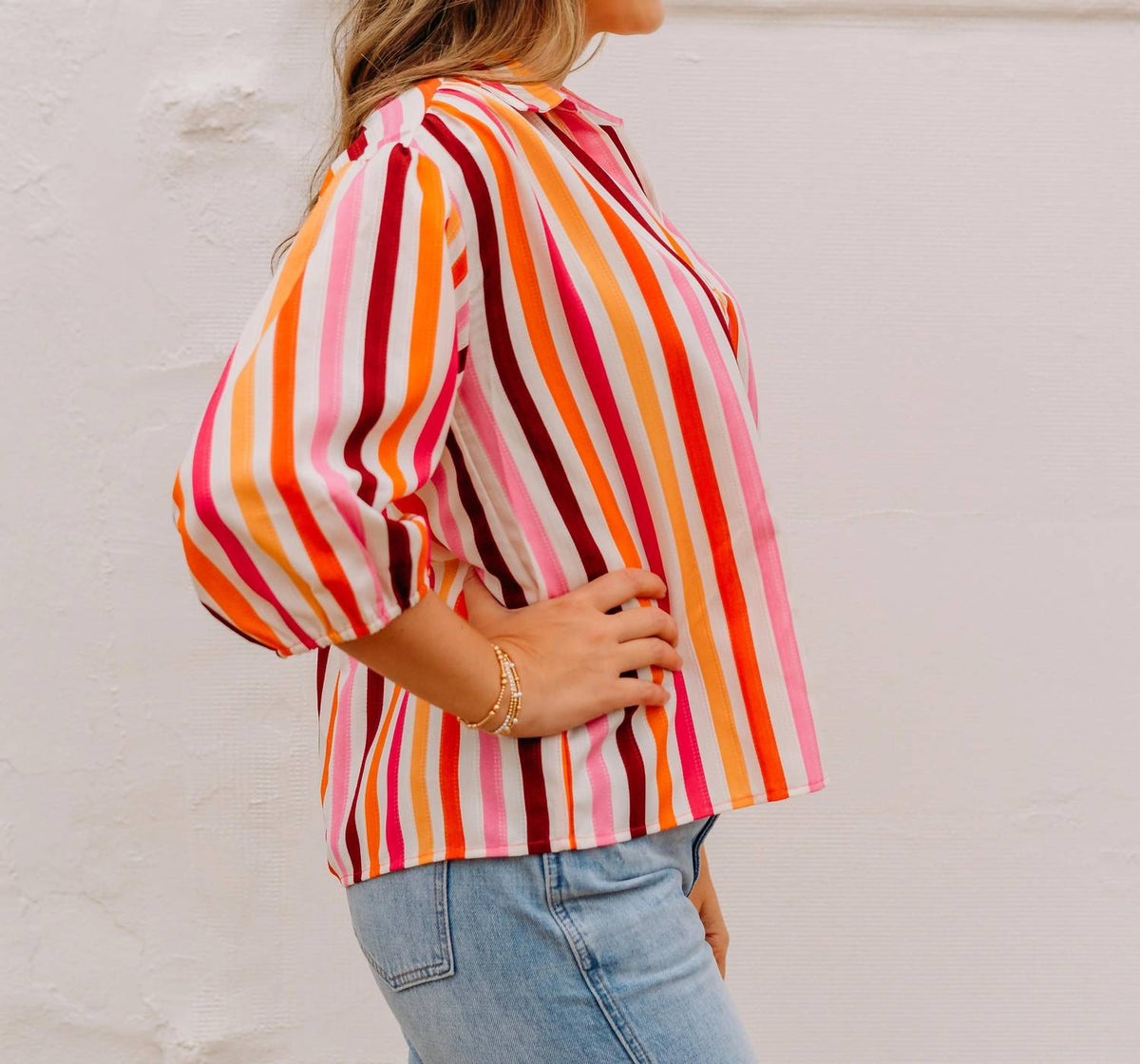 Joy Joy - Collared Top
