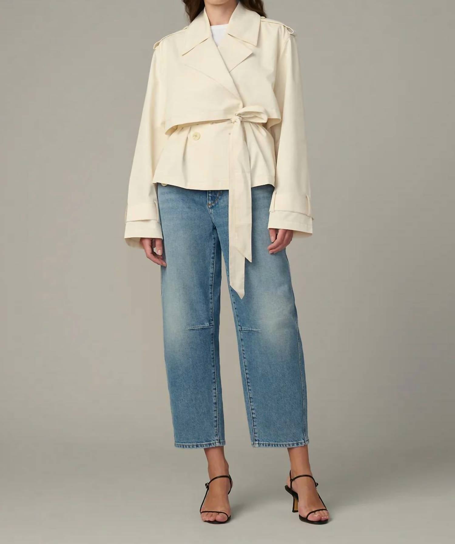 Joe'S Jeans - Liz Cropped Trench Coat