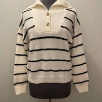 Blu Pepper - Women's Blair Stripe Sweater