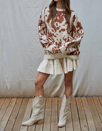 By Together - Woven Cotton Corduroy Tiered Flare Mini Skirt