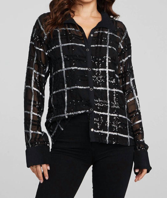 Chaser - Evory Fairfax Plaid Button Down Top