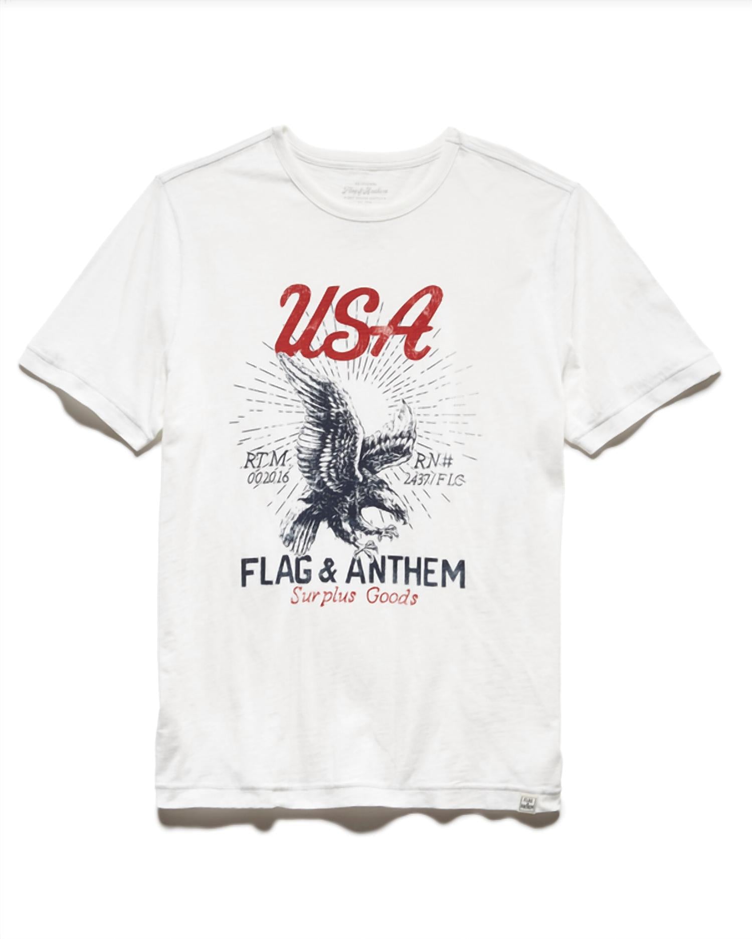 Flags & Anthem - USA Eagle Slub Tee