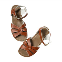 Salt Water Sandals - Women's Original Slides Leather Buckle Sandals