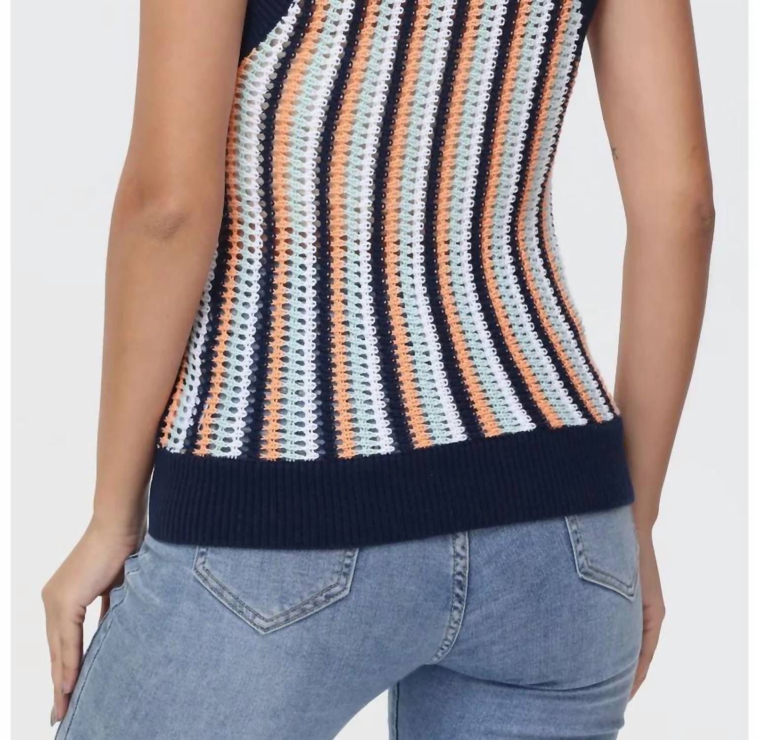 525 America - Krista Crochet Tank Top