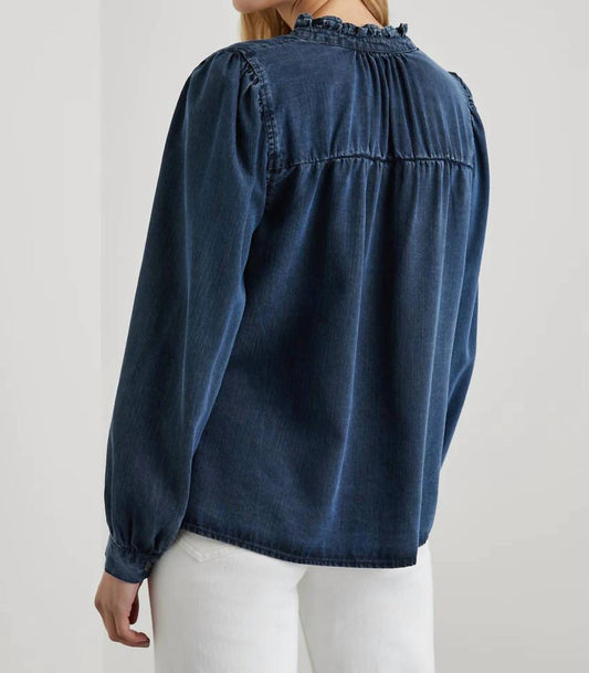 Rails - Camille Long Sleeve Denim Shirt - Plus