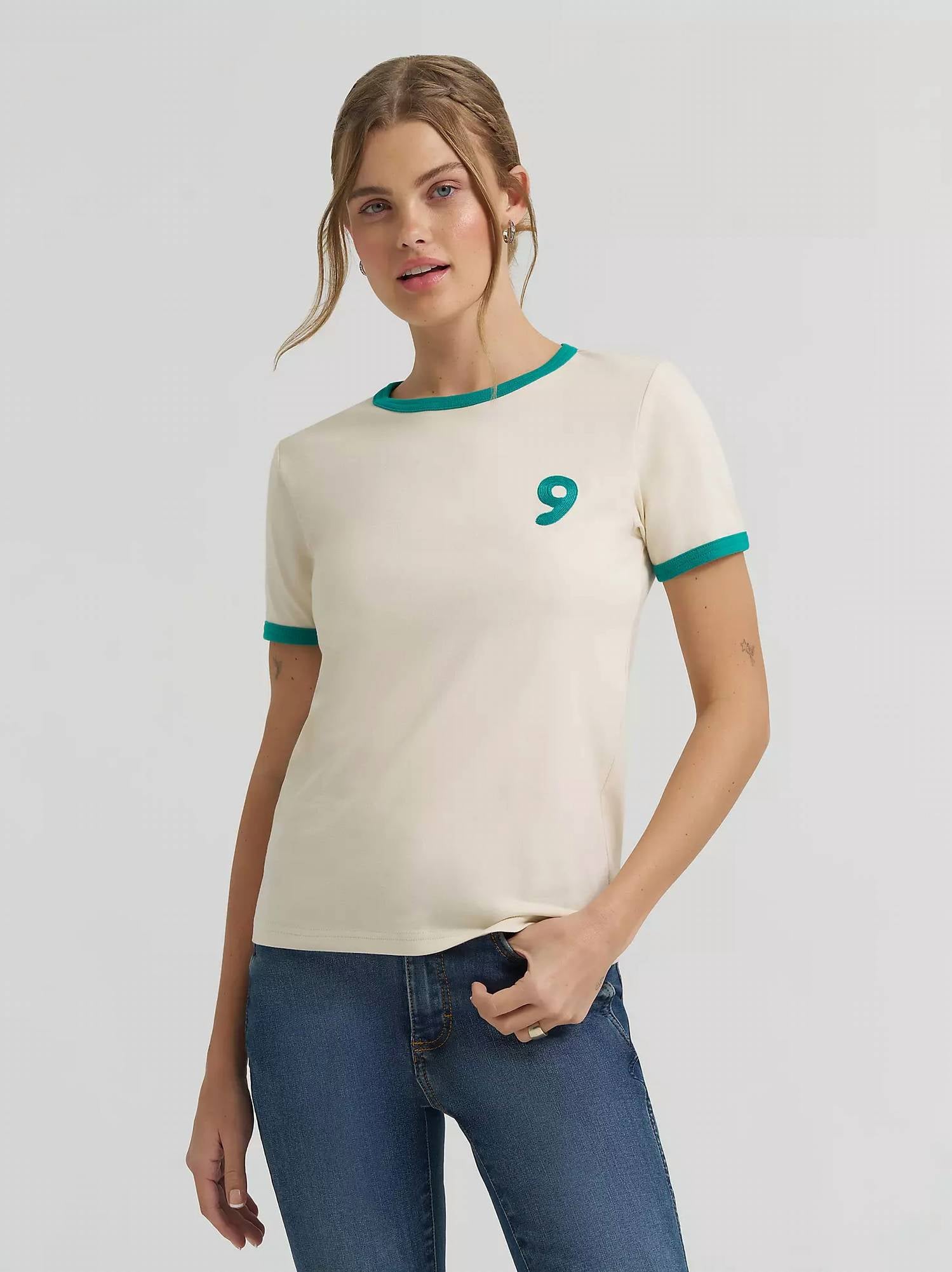 Wrangler - Hearts Dreams Ringer Tee