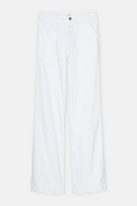CLOSED Aria High Rise Denim Jeans in white - women's jeans - view 5